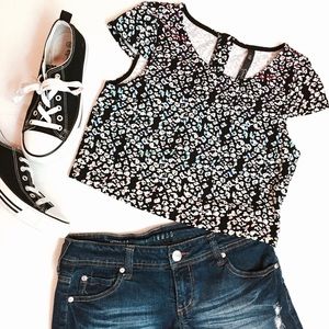 jessica simpson denim shirt